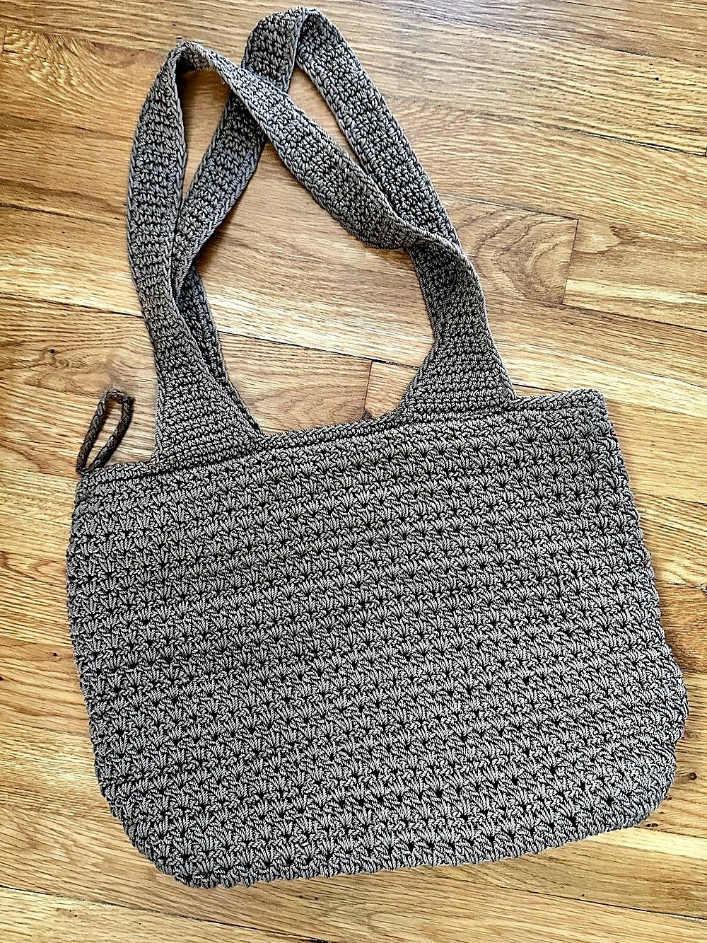 the sak Casual Classics Crochet Tote in Tan